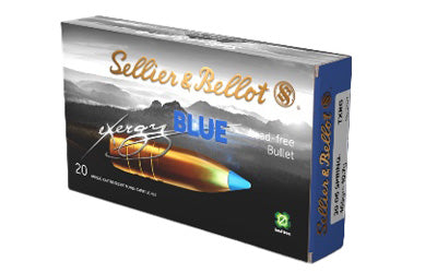 Sellier & Bellot SB3006XA 30-06 Springfield 180-Grain Boat Tail Rifle Bullets * Flat Trajectory & Maximum Energy