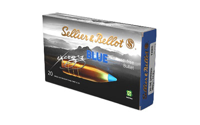 Sellier & Bellot S&B Exergy Blue 30-06 Springfield 180-Grain Boat Tail Rifle Bullets (20 Count Box)