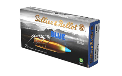 Sellier & Bellot SB308XA Exergy Blue 308 Winchester 165-Grain Boat Tail Rifle Bullets (20/Box, 240/Case)