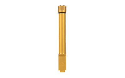 Ballistic Advantage Premium Series 5-Inch 9mm Threaded Gold Pistol Barrel * Model BAPSG175T1G