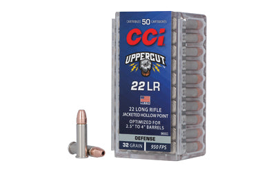 CCI Ammunition Uppercut .22 LR 32-Grain Hollow Point * Reliable Expansion and Penetration