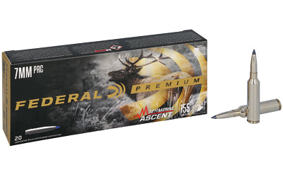 Federal Premium Terminal Ascent 7mm PRC 155 Grain Bullet * Long-Range Hunting Ammo
