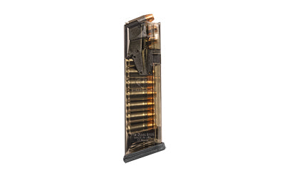 Elite Tactical Systems Group ETS MAG Omega for Glock 17/19 9mm, 17-Round Transparent Magazine