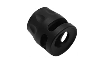 True Precision Micro Compensator for 9mm Pistols - Black, 1/2x28 Thread, S-Type or Y-Type Design
