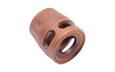 True Precision Micro Compensator for 9mm Pistols - Copper Finish, 1/2x28 Thread