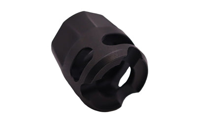 True Precision Y-Micro Comp 9mm Black 1/2x28 Threaded Compensator