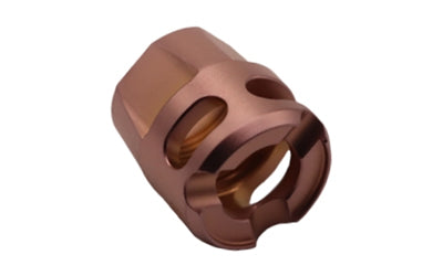 True Precision Y-Micro Comp 1/2x28 Copper for 9mm Handguns