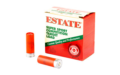 Federal Estate 12 Gauge 2.75-Inch Shotgun Shells, 1-1/8 oz #8 Shot, 3 Dram - Pack of 25