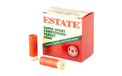 Federal Estate 12 Gauge Shotgun Shells - 3 Dram, 1 oz #7.5 Shotshells, 25 Rounds per Box