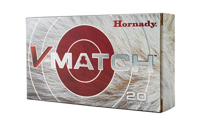 Hornady V-Match 6mm Creedmoor 80 Grain ELD-VT Ammunition (20 Rounds)
