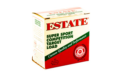Federal Estate SS 12 Gauge Shotgun Shells * 3 Dram, 1 oz #8 Shot, 25 Rounds per Box