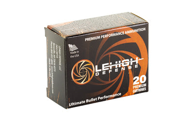 Lehigh Defense Xtreme Defense .45 ACP 135-Grain Copper Bullets * Deep Penetration and Wound Cavity Expansion