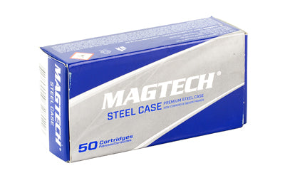 Magtech 9mm 115 Grain Full Metal Jacket Steel Case Ammunition * 50 Rounds per Box, 1000 Rounds per Case