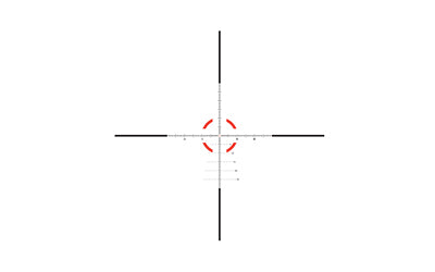 Trijicon Credo 1-10x28 FFP MRAD Red/Green Segmented Circle Rifle Scope