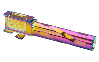 Zaffiri Precision Spectrum Rainbow PVD Barrel for Glock 23 Gen 3 * 3.9 Inch .40 S&W Upgrade