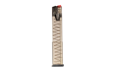 Elite Tactical Systems Group ETS MAG Omega for Glock 17/19 9mm 30-Round Clear Magazine