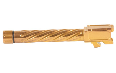 Shadow Systems DR 5-Inch Threaded and Fluted 9mm Bronze Barrel * Model SG9CL-00-03TSPL-BRZ