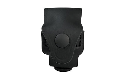1791 Gunleather Revolver Speed Loader Carrier - Stealth Black Leather for J-Frame and K-Frame Revolvers