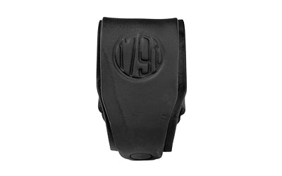 1791 Gunleather Revolver Speed Loader Carrier - Stealth Black Leather for J-Frame and K-Frame Revolvers