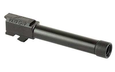 Faxon Firearms Duty Series 4.5-inch 9mm Glock 19 Barrel with Black Nitride Finish