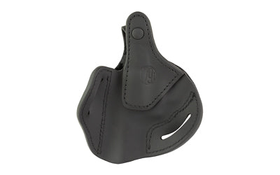 1791 Gunleather Revolver Thumb Break Belt Holster * Size 4.3, Stealth Black, Right Hand for L-Frame Revolvers