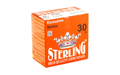 Sterling Exclusive Series 12 Gauge 2.75-inch #6 Shot Shells * 1 1/6 oz, 25 Rounds per Box