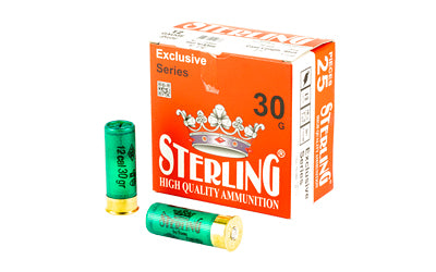 Sterling Exclusive Series 12 Gauge 2.75-Inch Shotgun Shells * 1 1/6 oz #7 Shot, 25 Rounds Per Box