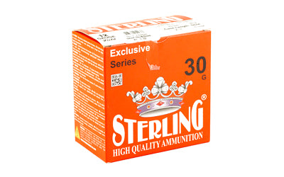 Sterling Exclusive Series 12 Gauge 2.75-Inch Shotgun Shells * 1 1/6 oz #7 Shot, 25 Rounds Per Box