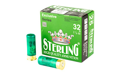 Sterling Exclusive Series 12 Gauge 2.75-inch #7 Shot Shells * 1 1/8 oz, Pack of 25