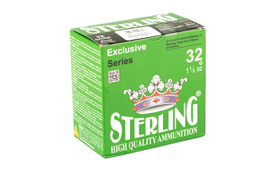 Sterling Exclusive Series 12 Gauge 2.75-inch #7 Shot Shells * 1 1/8 oz, Pack of 25