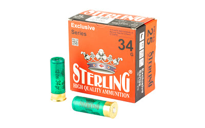 Sterling Exclusive Series 12 Gauge 2.75 Inch #5 Shot Shells * 1 3/16 oz, Pack of 25