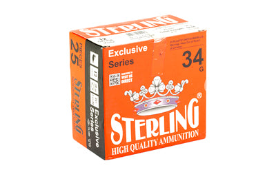 Sterling Exclusive Series 12 Gauge 2.75-Inch Shotgun Shells with #6 Shot - 25 Rounds per Box