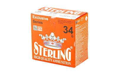 Sterling Exclusive Series 12 Gauge 2.75-Inch Shotgun Shells with #6 Shot - 25 Rounds per Box