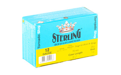 Sterling Big Game Series 12 Gauge 2.75-Inch Tornado Slugs * 10 Rounds