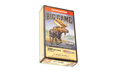 Winchester Ammunition Expedition Big Game Long Range .300 Winchester Magnum 190-Grain AccuBond Bullet - 20 Rounds per Box