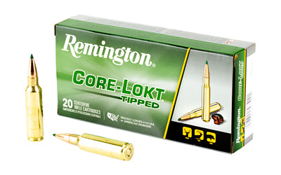 Remington Core-Lokt Tipped 150 Grain .300 Winchester Short Magnum Ammunition (20 Rounds)
