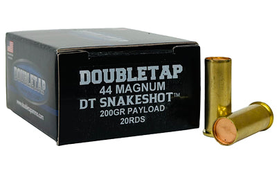 DoubleTap Ammunition SnakeShot 44 Magnum Shotshell * 200 Grain, 20 Rounds per Box