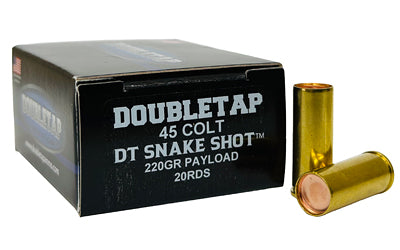 DoubleTap Ammunition SnakeShot .45 Long Colt 220-Grain Shotshell (20 Rounds per Box)