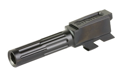 LanTac USA LLC 9INE Fluted 9mm Barrel for Glock 43 & 43x Pistols - Black