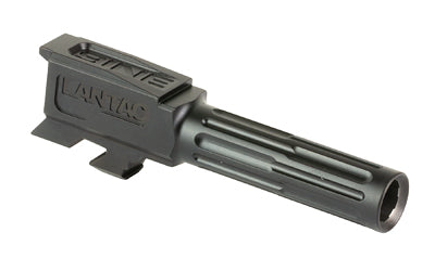 LanTac USA LLC 9INE Fluted 9mm Barrel for Glock 43 & 43x Pistols - Black