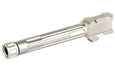 LanTac 9INE Drop-In Barrel for Glock 17 & 19 Gen 3 & 4, 9mm, Silver