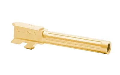 Agency Arms Mid Line Fluted 9mm Gold Barrel for Glock 48 * Enhanced Precision and Style