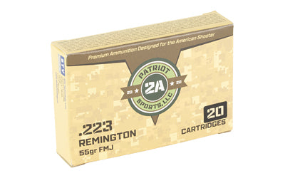 STV Technology Patriot .223 Remington 55 Grain FMJ Ammunition - 20 Rounds