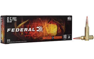 Federal Fusion Tipped 6.5 PRC 140 Grain Ammunition - 20 Rounds