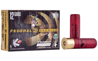 Federal Freight Train 12 Gauge 3-Inch 300 Grain Sabot Slug - Box of 5