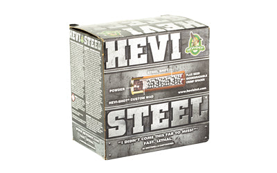 HEVI-Shot HEVI-Steel 12 Gauge 3-Inch #2 Steel Shotshells * 1 1/4 Ounce, Max Velocity for Waterfowl Hunting
