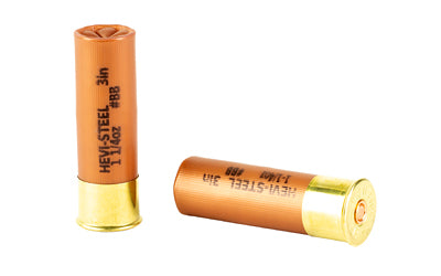 HEVI-Shot HEVI-Steel 12 Gauge 3-Inch BB Shotshell - 1 1/4 Oz, Max Dram, 25 Rounds