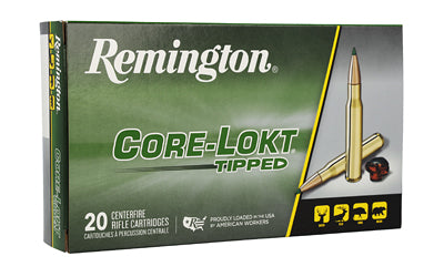 Remington Core-Lokt Tipped 7mm-08 Remington Rifle Ammunition, 140 Grain * 20 Rounds Per Box