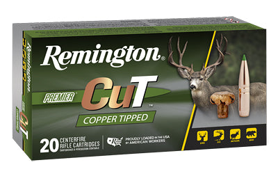 Remington Premier CuT Copper Bullet for 6.5 Creedmoor * 120 Grain * High Precision, Lead-Free Hunting Ammunition