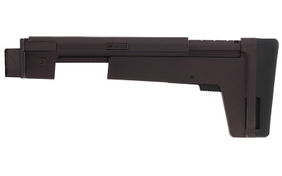 B5 Systems AK Stock Fixed in Plum * Adjustable Rifle Stock with Cushioned Buttpad and QD Mounts